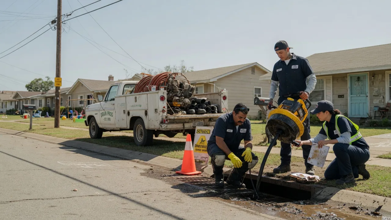 Drain Cleaning in Valhermoso Springs, AL near me